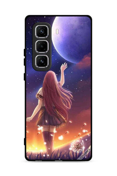 Covernex غطاء حماية لهاتف Infinix Hot 50 Pro Plus 4G بتصميم Touching Moon