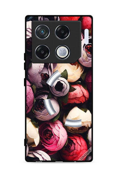Covernex غطاء حماية لهاتف Infinix GT 20 Pro 5G بلون وردي داكن مخروطي