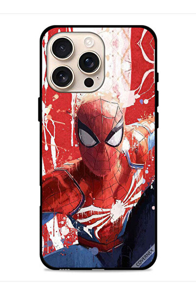 Covernex غطاء حماية لجهاز Apple iPhone 16 Pro بتصميم سبايدرمان