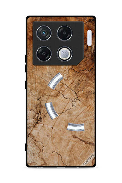 Covernex غطاء حماية لهاتف Infinix GT 20 Pro 5G بنمط خشبي عتيق