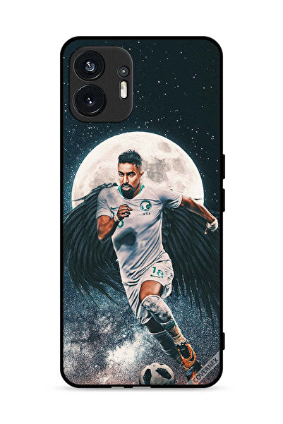 Covernex غطاء حماية لهاتف Nothing Phone (2) 5G سالم الدوسري يحمل كرة قدم