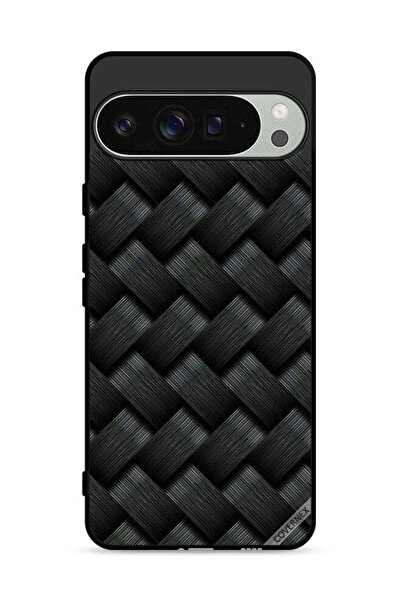 Covernex غطاء حماية لجهاز Google Pixel 9 Pro XL بنمط خطوط داكنة