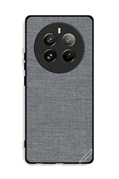 Covernex غطاء حماية من القماش بنقشة قماشية لهاتف Realme 12 Pro Plus 5G