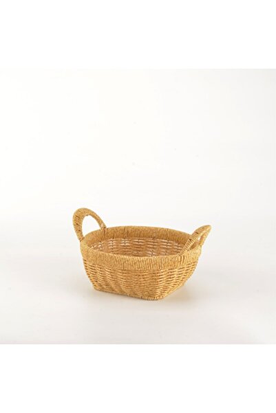 Tohana Hasır Kulplu Sepet