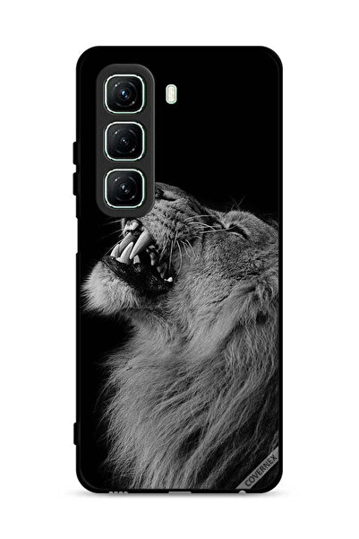 Covernex غطاء حماية لهاتف Infinix Hot 50 5G بتصميم الأسد المبهج