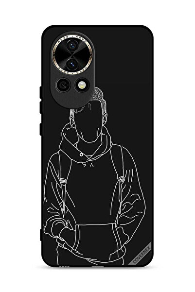 Covernex غطاء حماية لهاتف هواوي نوفا 12 5G برسم جاكيت بوي