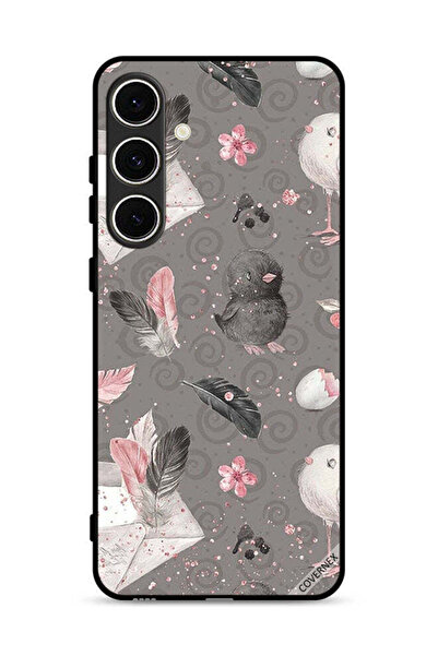 Covernex غطاء حماية لهاتف سامسونج جالاكسي A36 5G بنقشة ريش وفراخ