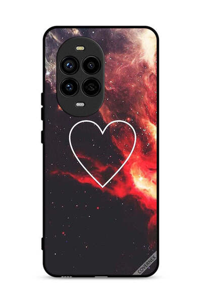 Covernex غطاء حماية لهاتف هواوي نوفا 13 برو 5G بتصميم قلب في الفضاء