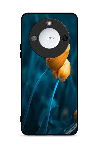 Covernex غطاء حماية لهاتف Honor X60 5G بزهرتين لطيفتين