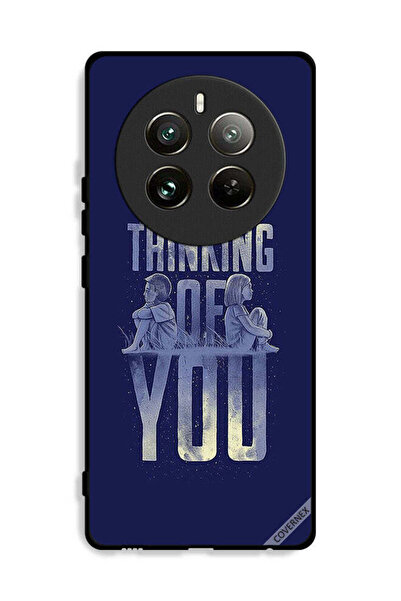 Covernex غطاء حماية لهاتف Realme 12 Pro Plus 5G بتصميم Thinking Of You
