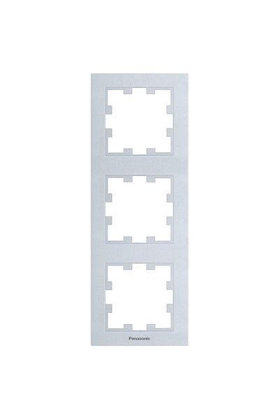 PANASONIC Triple Vertical Frame Karre Plus 55 Silver