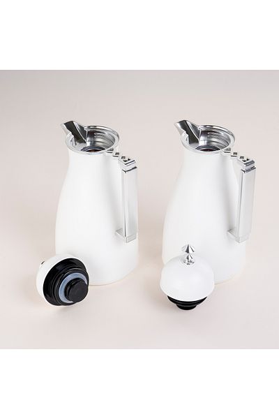 Dallaty white plastic flask 1L 2 pcs