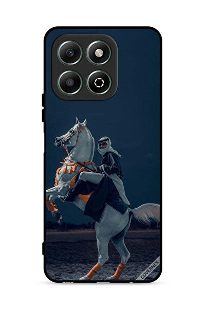 Covernex غطاء حماية لهاتف Honor X6b 4G - شاب على حصان
