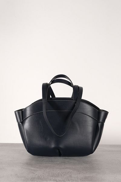 Çantacımstore Women's Leather Tote Bag 1407 Black