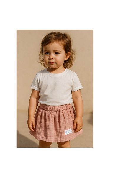 Enhitbaby Double Layer Muslin Skirt