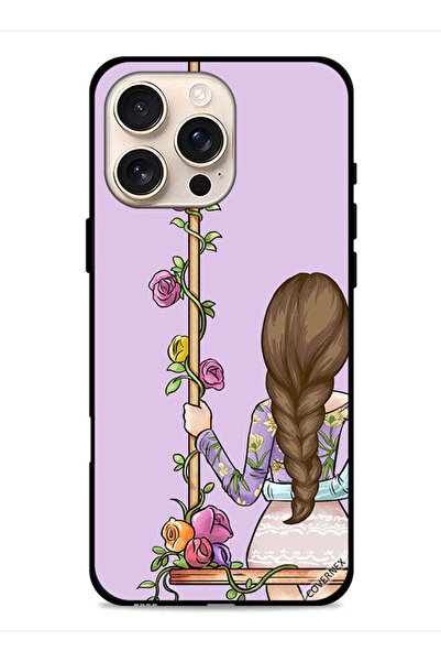 Covernex غطاء حماية لهاتف Apple iPhone 16 Pro Max بخلفية فتاة BFF