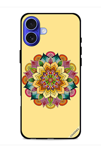 Covernex غطاء حماية لجهاز آيفون 16 من آبل بنمط ماندالا دائري