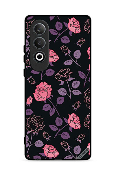 Covernex غطاء حماية لهاتف Oppo K12 Plus 5G بنقشة زهور قوطية باستيل