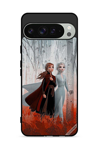 Covernex غطاء حماية لهاتف Google Pixel 9 Pro XL بتصميم Frozen Sisters