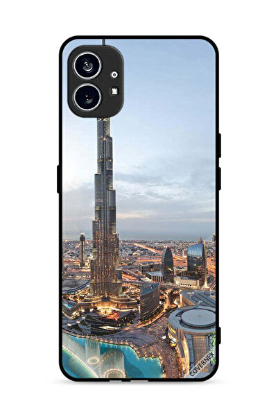 Covernex غطاء حماية لهاتف Nothing Phone (1) 5G بمنظر جميل لوسط مدينة دبي
