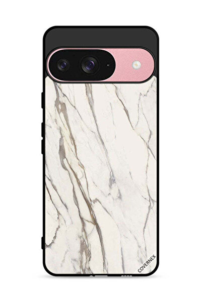 Covernex غطاء حماية لجهاز Google Pixel 9 بتصميم رخامي