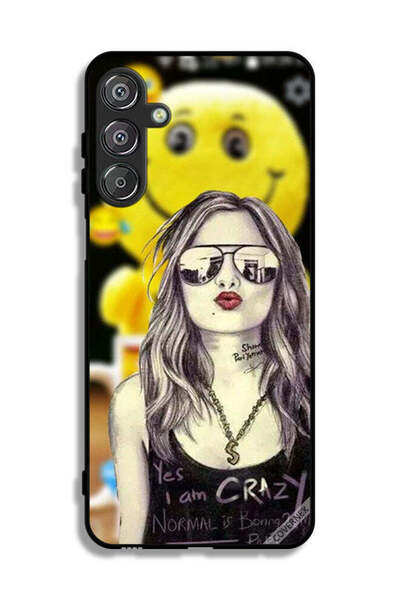 Covernex غطاء حماية لهاتف Samsung Galaxy F16 5G نعم أنا مجنون، العادي ممل