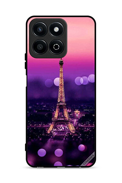 Covernex غطاء حماية لهاتف Honor Play 60 Plus 5G بتصميم برج إيفل