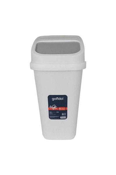 Gondol Κάδος απορριμμάτων Vinto με καπάκι, Πλαστικό 10 Lt