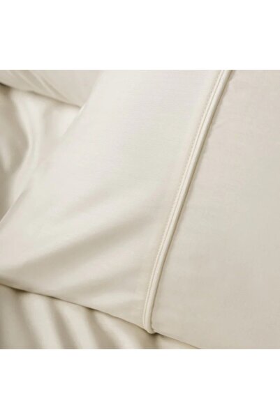 Cotton Box Luxury lyocell and cotton bed linen, Cotton Box, Silky Satin Cream