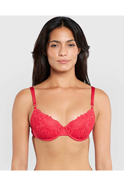 La senza حمالة صدر شفافة بتغطية كاملة وبطانة خفيفة