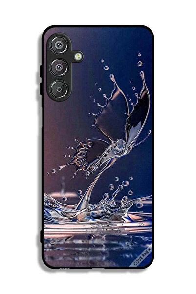 Covernex غطاء حماية لهاتف سامسونج جالاكسي A16 4G بنقشة قطرات الماء على شكل فراشة