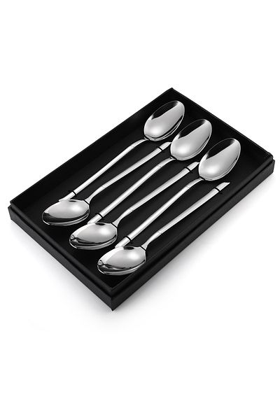 Trendy's Set 6 linguri, stainless stel, TRENDY’S, crom