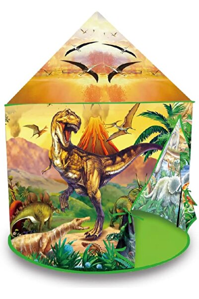 rexa خيمة لعب مغامرات الديناصورات للأطفال | بيت لعب داخلي/خارجي بتصميم تي ريك...