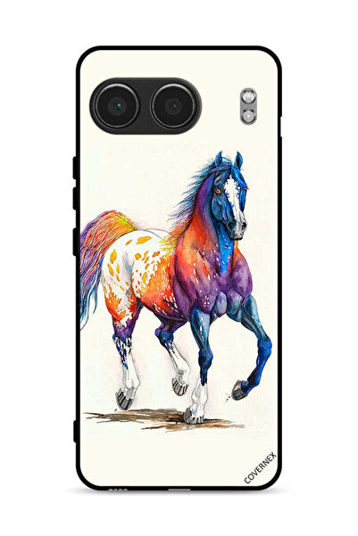 Covernex غطاء حماية لهاتف OnePlus Nord 4 5G برسومات فنية لرسم الخيول