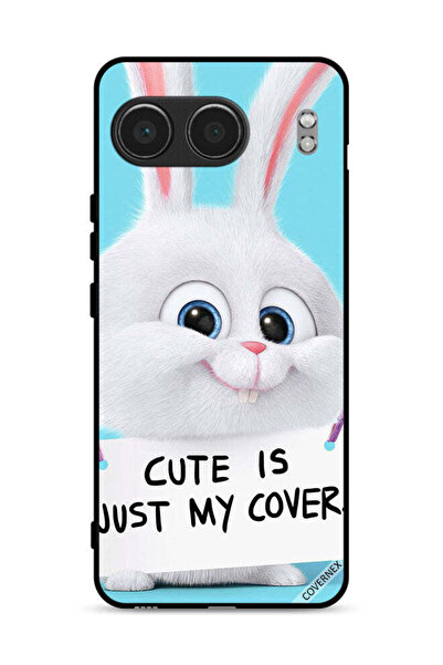 Covernex غطاء حماية لهاتف OnePlus Nord 4 5G، أرنب لطيف هو مجرد غطاء خاص بي