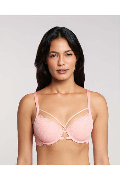 La senza حمالة صدر شفافة ذات تغطية كاملة