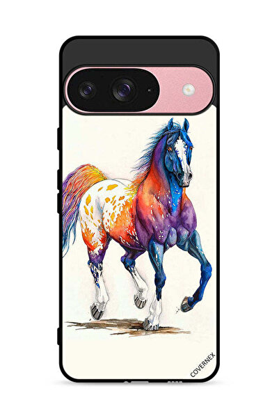 Covernex غطاء حماية لجهاز Google Pixel 9 بتصميم رسمة حصان