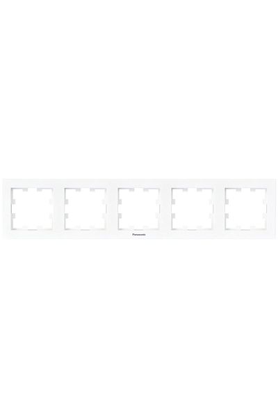 PANASONIC Horizontal 5-Module Frame Karre Plus 55 White