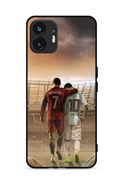 Covernex غطاء حماية لهاتف Nothing Phone (2) 5G ميسي و CR7 رونالدو