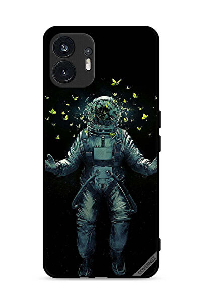 Covernex غطاء حماية لهاتف Nothing Phone (2) 5G بتصميم رائد فضاء وفراشات