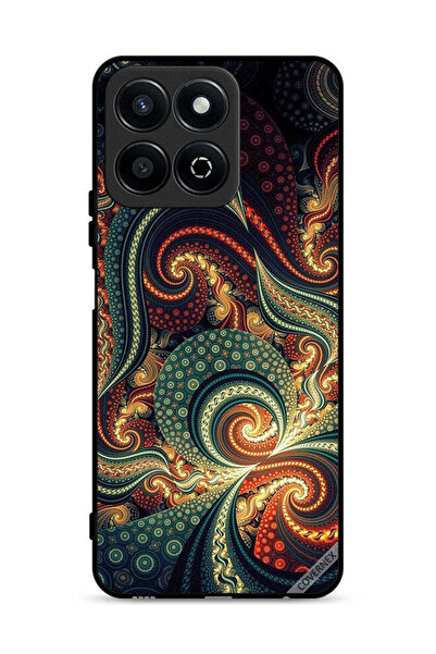 Covernex غطاء حماية لهاتف Honor Play 60 Plus 5G بنمط ماندالا العتيق