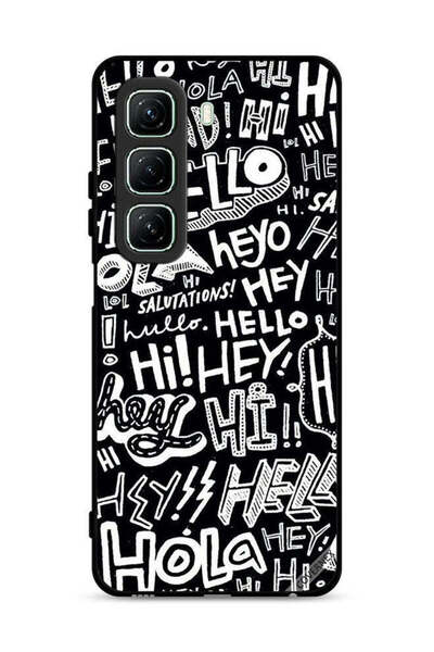 Covernex غطاء حماية لهاتف Infinix Hot 50 5G، مرحبًا، علامات