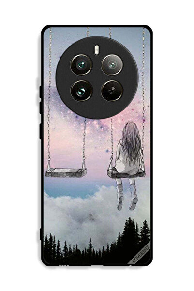 Covernex غطاء حماية لهاتف Realme 12 Pro Plus 5G برسومات فتاة وحيدة