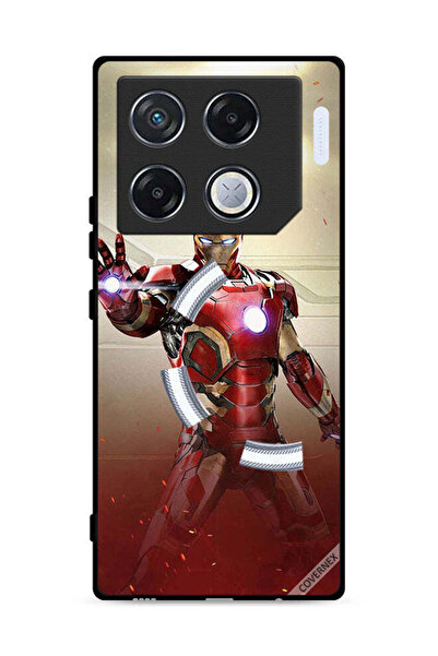Covernex غطاء حماية لهاتف Infinix GT 20 Pro 5G بتصميم Iron Man Defense