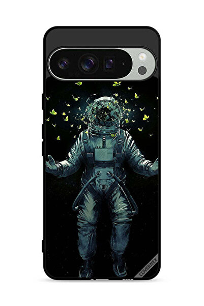Covernex غطاء حماية لهاتف Google Pixel 9 Pro XL بتصميم رائد فضاء وفراشات