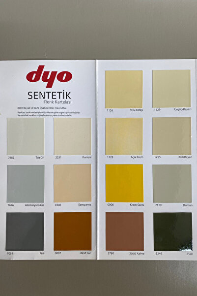 Dyo Dyolüx Sentetik Yağlı Boya Parlak (0,75L - 2,5L) | Üstün Koruma Sağlayan Ahşap ve Metal Boyası