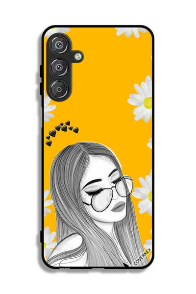 Covernex غطاء حماية لهاتف سامسونج جالاكسي F16 5G برسومات فنية لفتاة