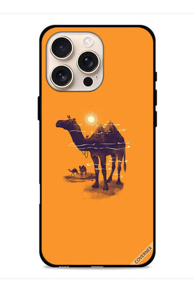 Covernex غطاء حماية لجهاز Apple iPhone 16 Pro Max برسومات جمالية وفن الشمس