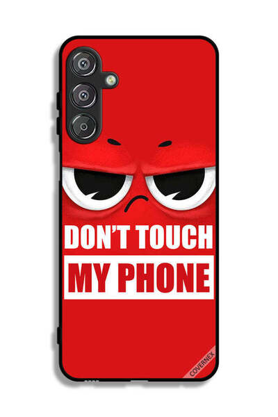 Covernex غطاء حماية لهاتف سامسونج جالكسي A16 5G بعبارة "لا تلمس هاتفي"