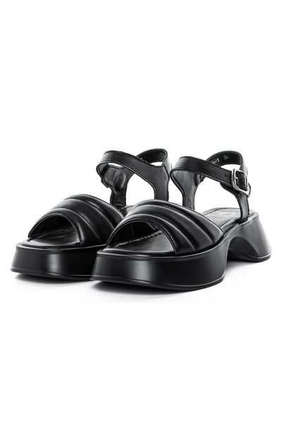 FORMAZIONE Γυναικεία Σανδάλια με Χαμηλή Σόλα K249-1 Μαύρα |